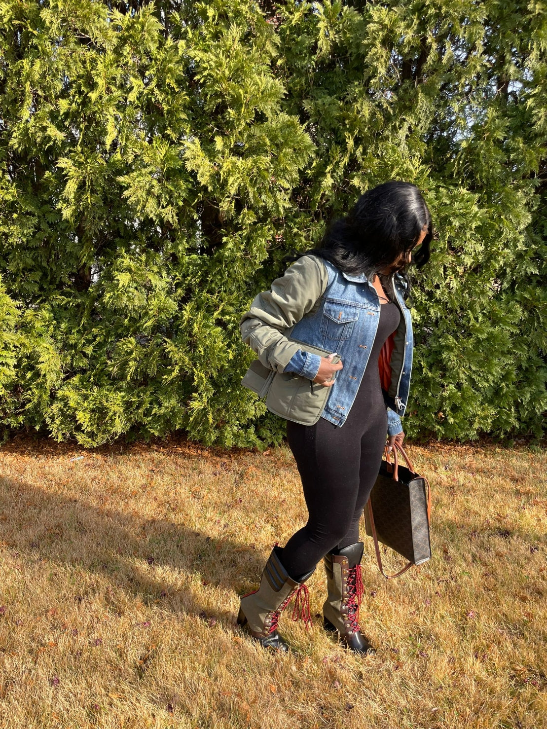 "Take Flight" Denim Jacket