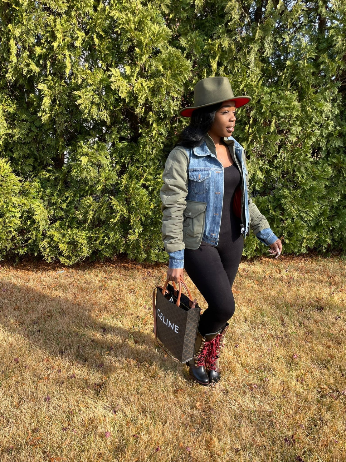 "Take Flight" Denim Jacket