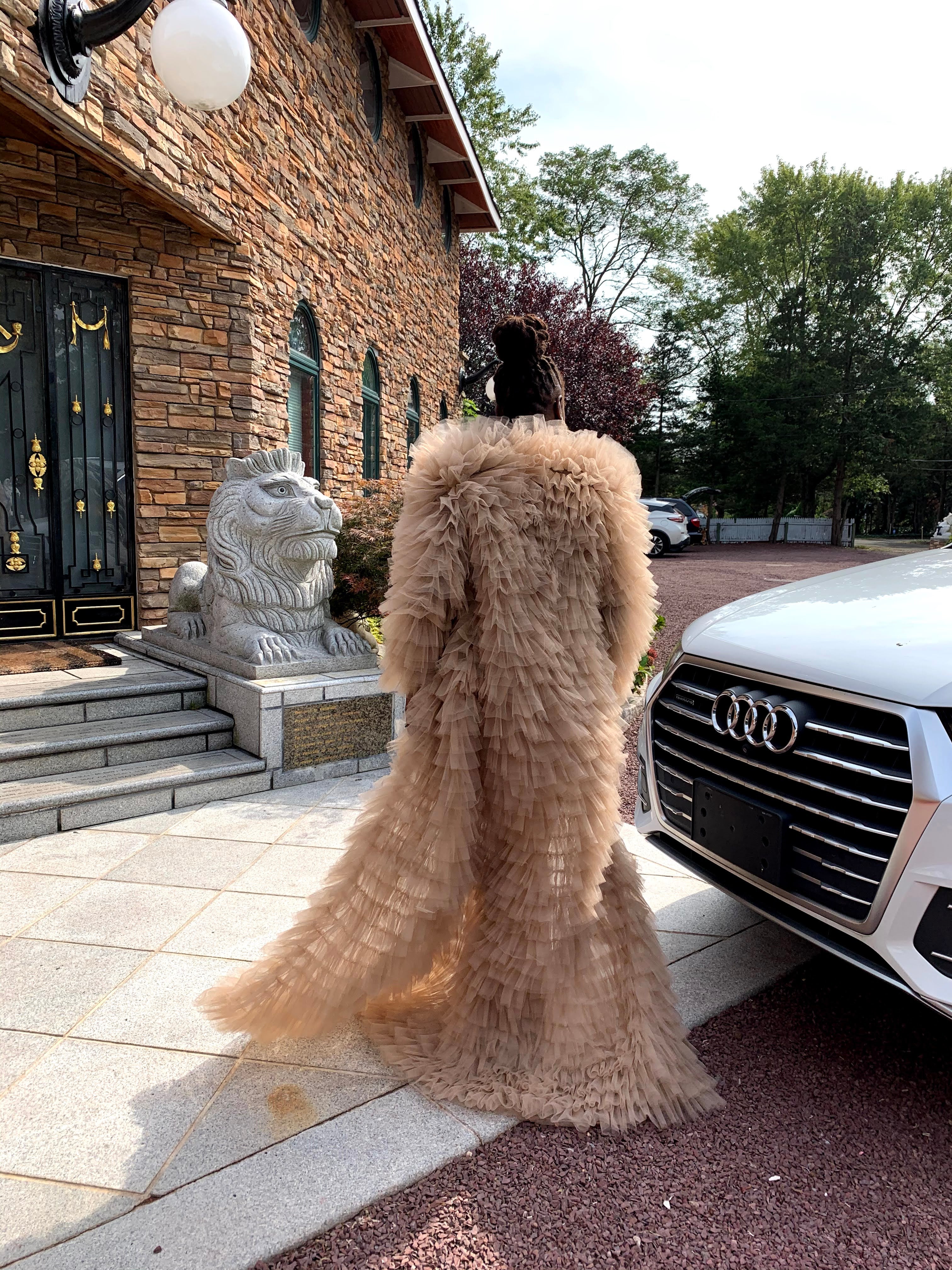 Allure “59” Ruffled Coat