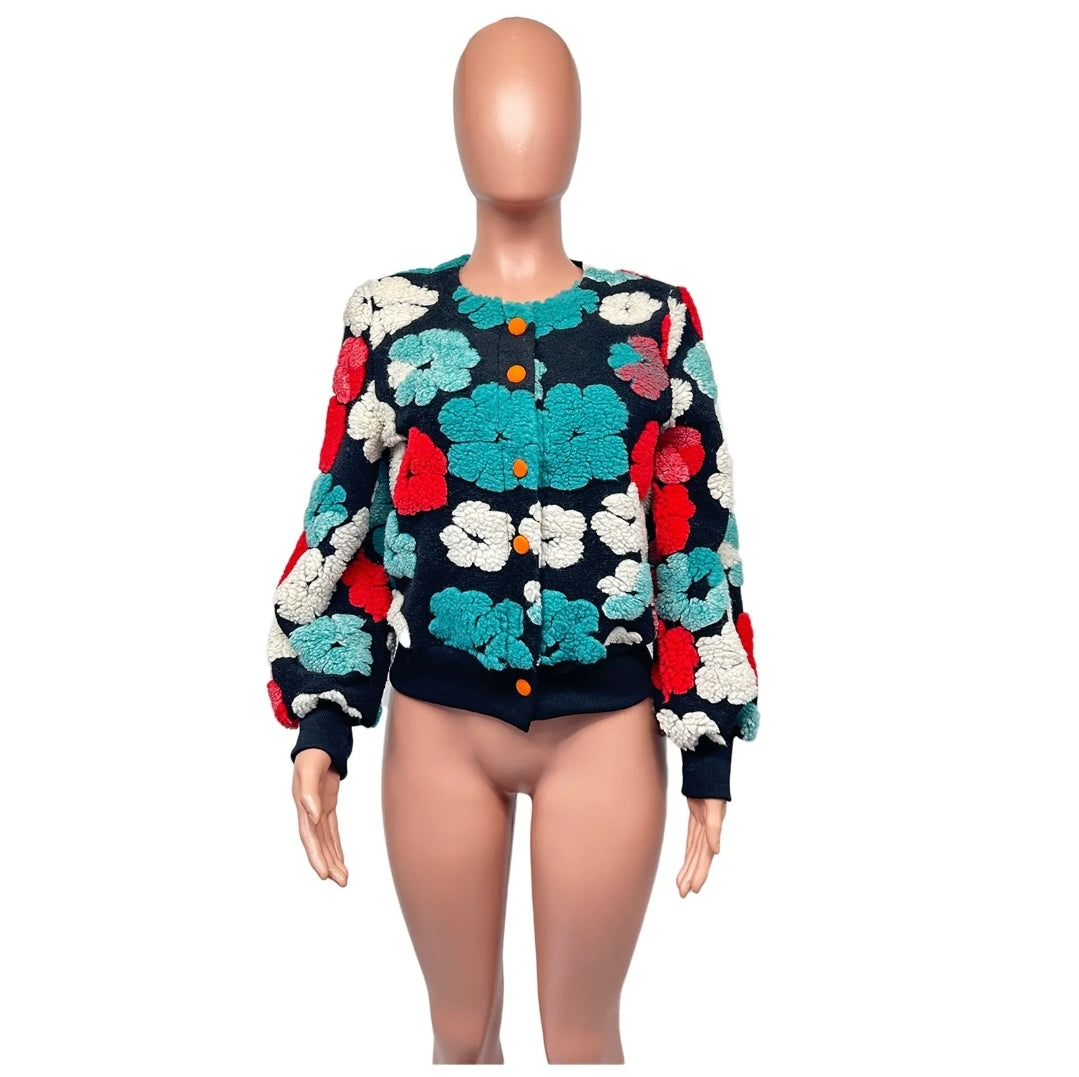 "Flower bomb" Jacket