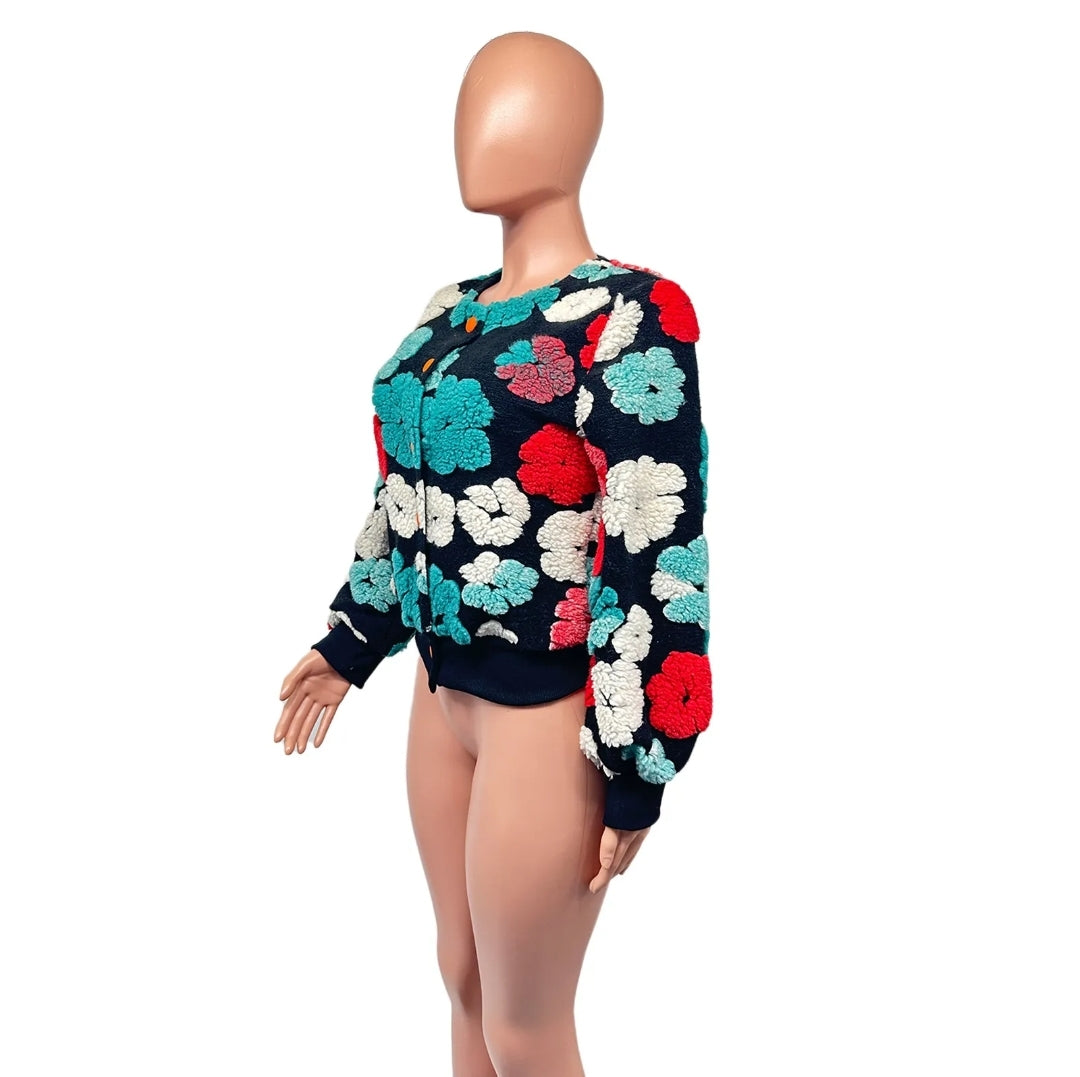 "Flower bomb" Jacket
