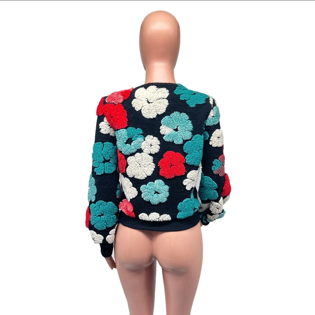 "Flower bomb" Jacket