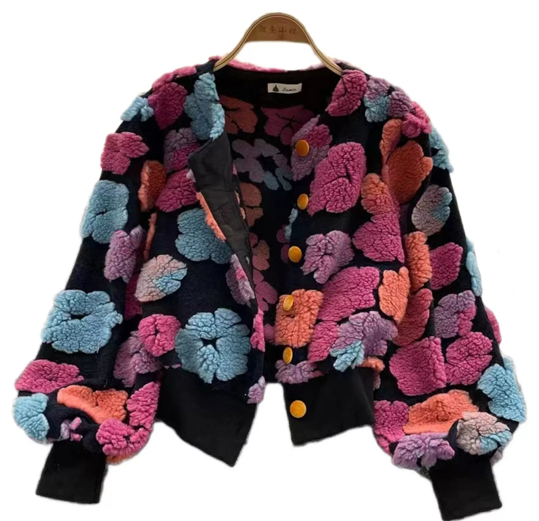 "Flower bomb" Jacket