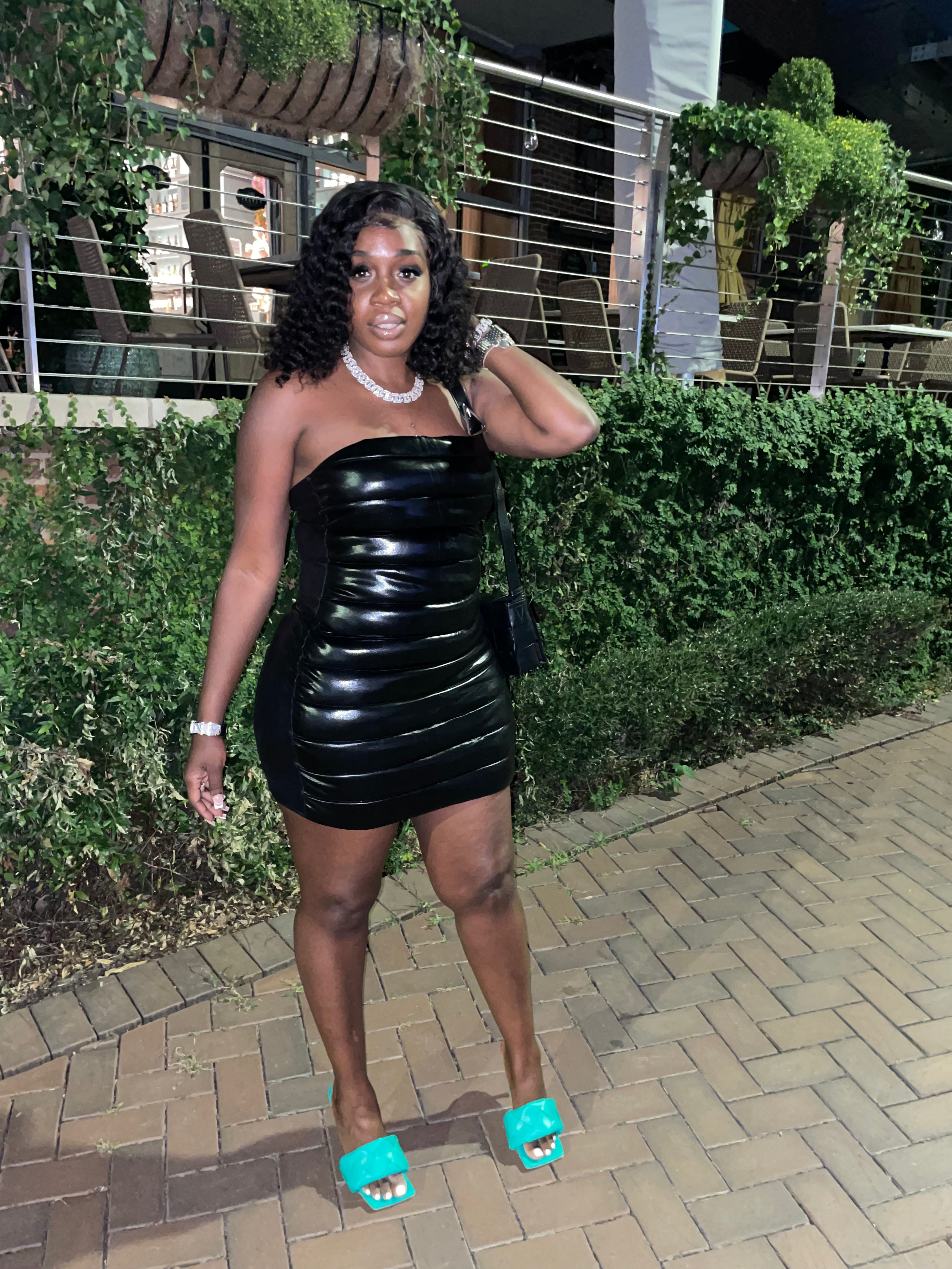 "Allure Puffer" Dress