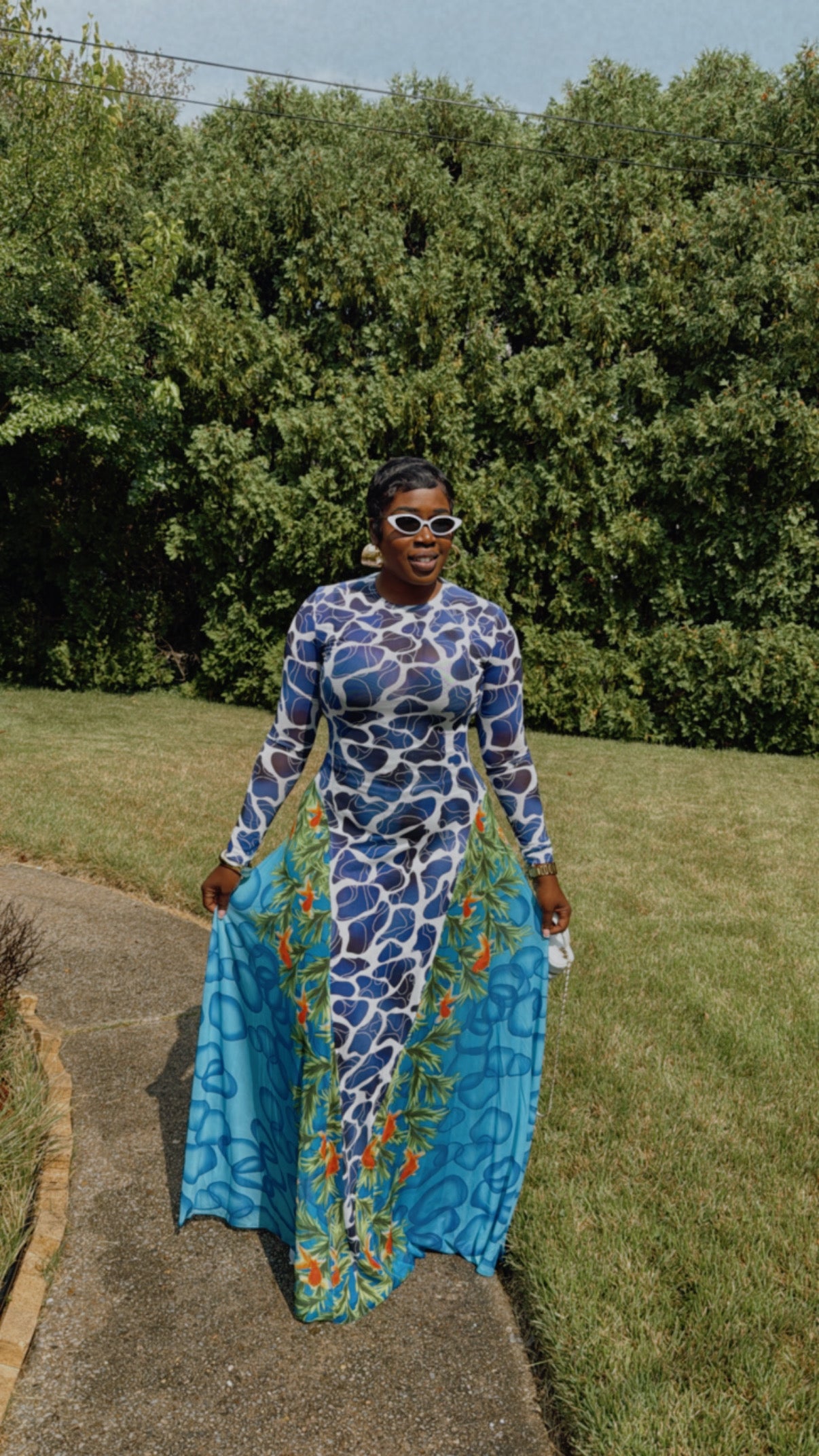 “Ocean” Dress